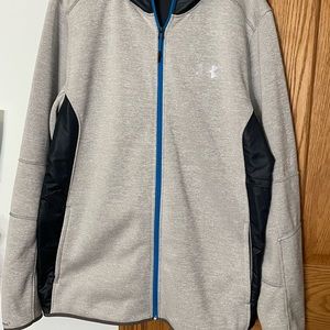 Under Armor zip up jacket with hood
